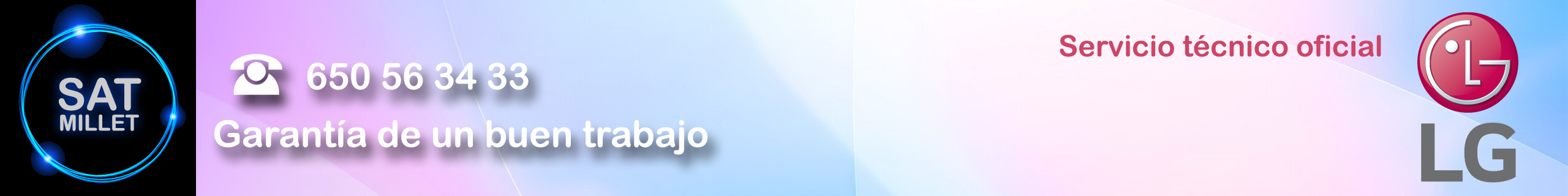 SAT Millet. Reparación de electrodomésticos